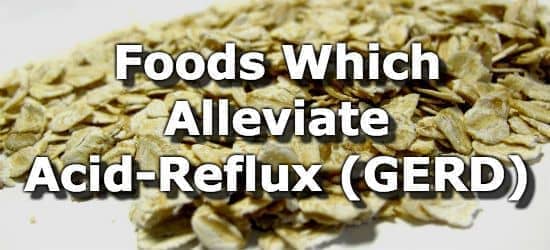 oatmeal cereal for reflux