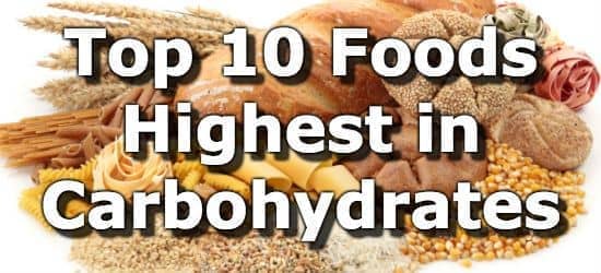 foods with high carbohydrates
