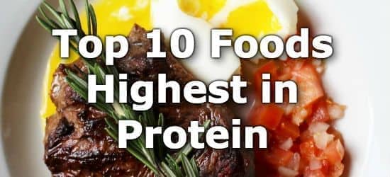 the ultimate list of 40 high-protein foods